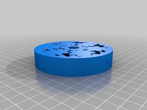 il mio personalizzato cuscinetto ingranaggio 6 pianeti parti su misura 3d print model - Mito3D
