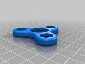 3x1x5 16 fidget spinner surcos no de forma cónica juguetes mecánicos personalizado 3d print model - Mito3D