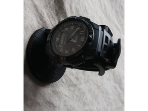 supporto montre orologio da titolare office 3d print model - Mito3D