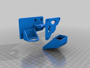 quente final de montagem - prusa i3 quimera Impressora 3d peças personalizado 3d print model - Mito3D