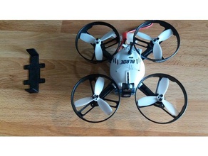 porta batteria lama torrent 110 fpv quadcopter 3s r c i veicoli drone quad frame 3d print model - Mito3D