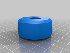 benim fingerwheel somun anpassbares handrad f r mutter özelleştirilmiş parçalar 3d print model - Mito3D
