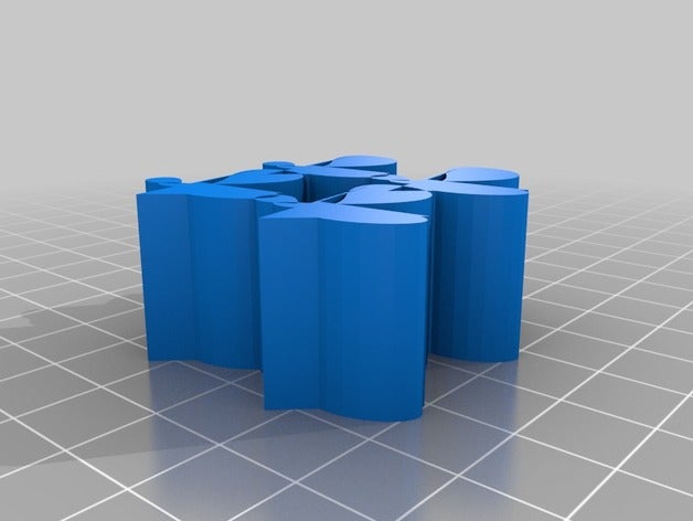 Kunst design random 3D print model - Mito3D
