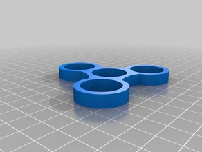 aus fusion 360 dreht sehr frei hand 3d-drucken fidget spinner zappeln Spielzeug 3d print model - Mito3D