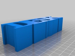 desk art customized 3d print model - Mito3D
