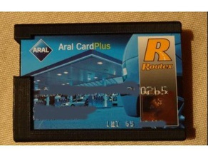 kart sahibinin tepsi notlar organizasyon anycubic prusa kartı kredi tutucu cüzdan 3d print model - Mito3D