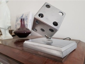 dice lamp household 3d print model - Mito3D