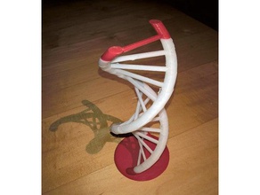 dna-helix Biologie dna helix 3d print model - Mito3D
