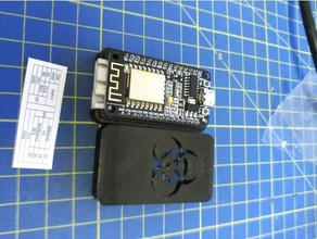 caja nodemcu 10 jst-x-Anschlüsse - Elektronik esp8266 12-e 3d print model - Mito3D