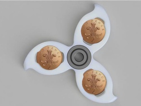 6 p spinner taşıyan oyuncaklar ve oyunlar fidget 3d print model - Mito3D