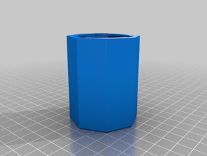 my customized bayonet container lid containers 3d print model - Mito3D