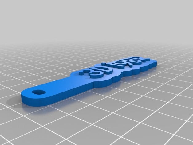 chaveiro 3di9br chaveiros personalizado 3D print model - Mito3D