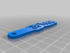 chaveiro 3di9br Schlüsselanhänger kundengebundene 3d print model - Mito3D
