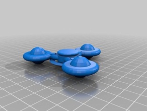my customized bot spinner 002 mechanical toys 3d print model - Mito3D