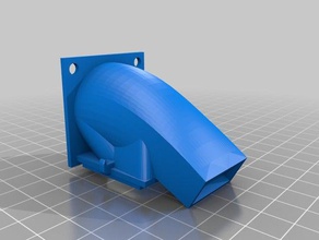 mp select mini v2 40mm fan duct 3d printer parts mount monoprice mpms mpsm 3d print model - Mito3D