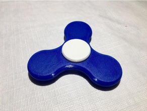 penny tri spinner pennies encased inside toys & games 3d print model - Mito3D