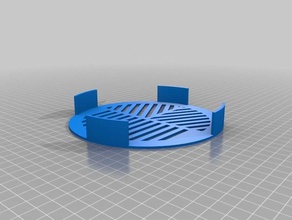 my customized bahtinov mask external tabs physics & astronomy 3d print model - Mito3D