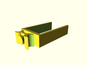 2 rod mount Lampenfassung Haushalt vholdr 3d print model - Mito3D