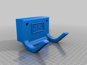 skateboard holder 3d printing 3d print model - Mito3D