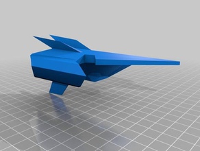 terminal velocity nave giochi 3d print model - Mito3D