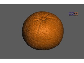laranja digitalização em 3d comida e bebida Digitalização frutas rangevision scan sinaasappel 3d print model - Mito3D