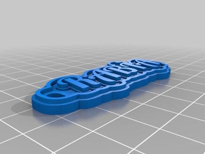 rab llaveros personalizado 3d print model - Mito3D