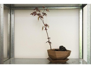 planter 2 all'aperto e giardino vaso di fiori low poly fioriera pot 3d print model - Mito3D
