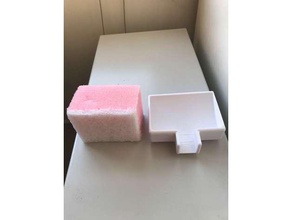 kitchen sponge holder & dining 3d print model - Mito3D