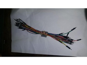 elektronische pulli Kabel-organizer - Elektronik Kabel Kabel-Halter Kabel-management 3d print model - Mito3D