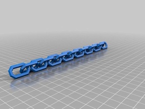 chaine simple 15 personnalisé 3d print model - Mito3D