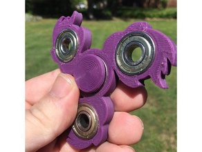 poney spinner jouets mécaniques fidget 3d print model - Mito3D
