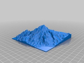 volcan montagne pel e de aprendizagem montanha pelee vulcão 3d print model - Mito3D
