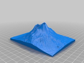 volcan vesuve vésuve de l'apprentissage italie vesubio vesuvio 3d print model - Mito3D