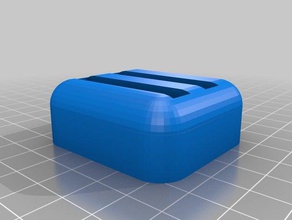 my customized ir remote stand organization 3d print model - Mito3D