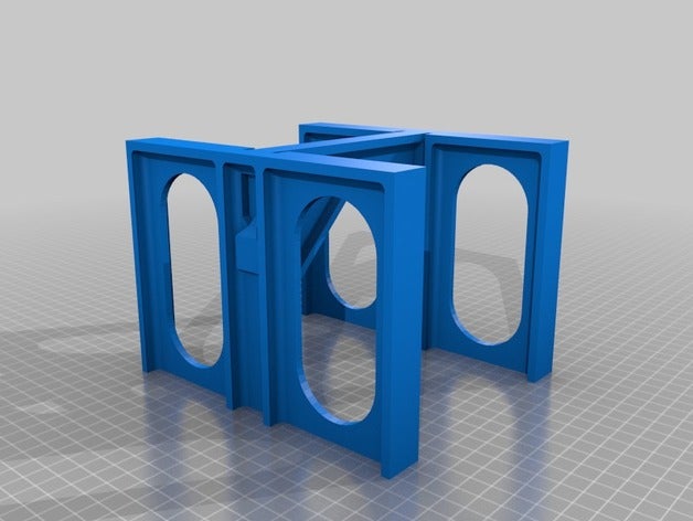 14,5 cm do suporte monitor office personalizado 3D print model - Mito3D