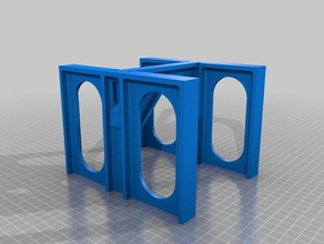 145cm monitor stand office customized 3d print model - Mito3D