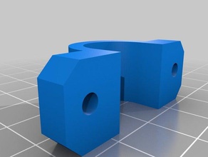 p3steel y axis lmu8 clip 3d printer parts y-axis 3d print model - Mito3D