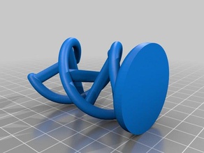 dna sarmal heykel biyoloji 3d print model - Mito3D