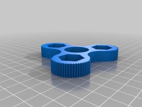 suave fidget giratório gadgets mão brinquedo spinner 3d print model - Mito3D