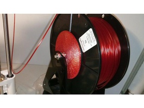 filament spool holder 100mm hole 3d printing 3d print model - Mito3D