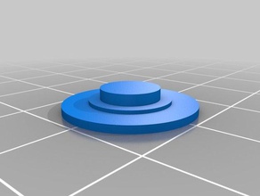 fidget spinner botón de lds juguetes y accesorios juego personalizado 3d print model - Mito3D