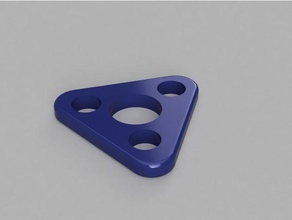1 2 ball trispinner toys & games fidget hand spinner tri 3d print model - Mito3D