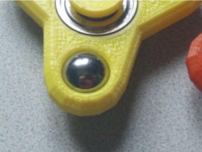 small ball spinner bearing fidget 3d print model - Mito3D