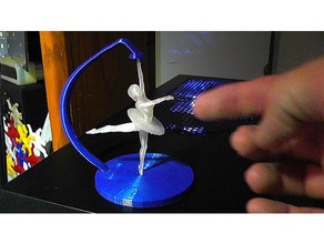 spinning ballerina toys & games 3d print model - Mito3D