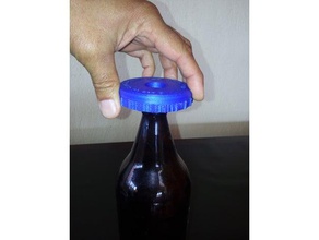 twist cap bottle opener gadgets beer drink remover twister 3d print model - Mito3D