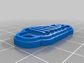 mise Schlüsselanhänger kundengebundene 3d print model - Mito3D