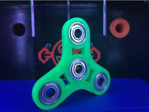 fidget spinner La stampa 3d mano giocattolo tri 3d print model - Mito3D