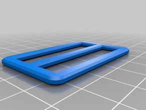 mon personnalisés walters tri glide bords cassés pièces personnalisé 3d print model - Mito3D