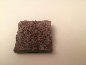 aztec gioco di pietra piastrelle giochi aztechi dnd prop dungeon dungeons dragons tiles geroglifici miniature 28mm openlock pathfinder rpg la da tavolo vero 3d print model - Mito3D