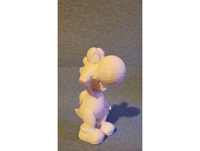 yoshi - zu widerstehen Kreaturen statue statuette 3d print model - Mito3D